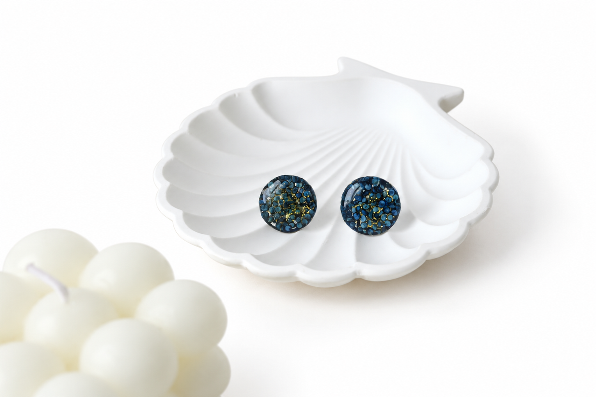 Full Color Quinua Seed Earrings