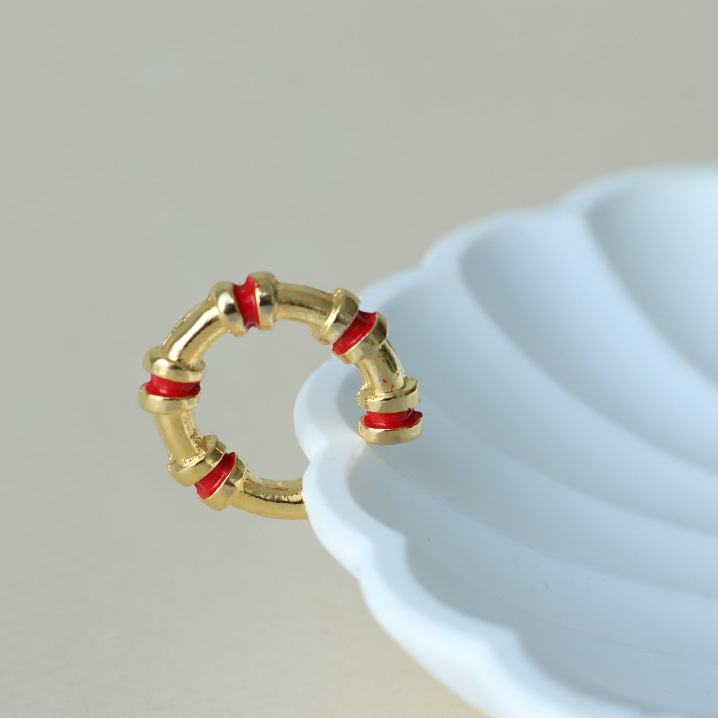 Gold Horseshue Ear Cuff