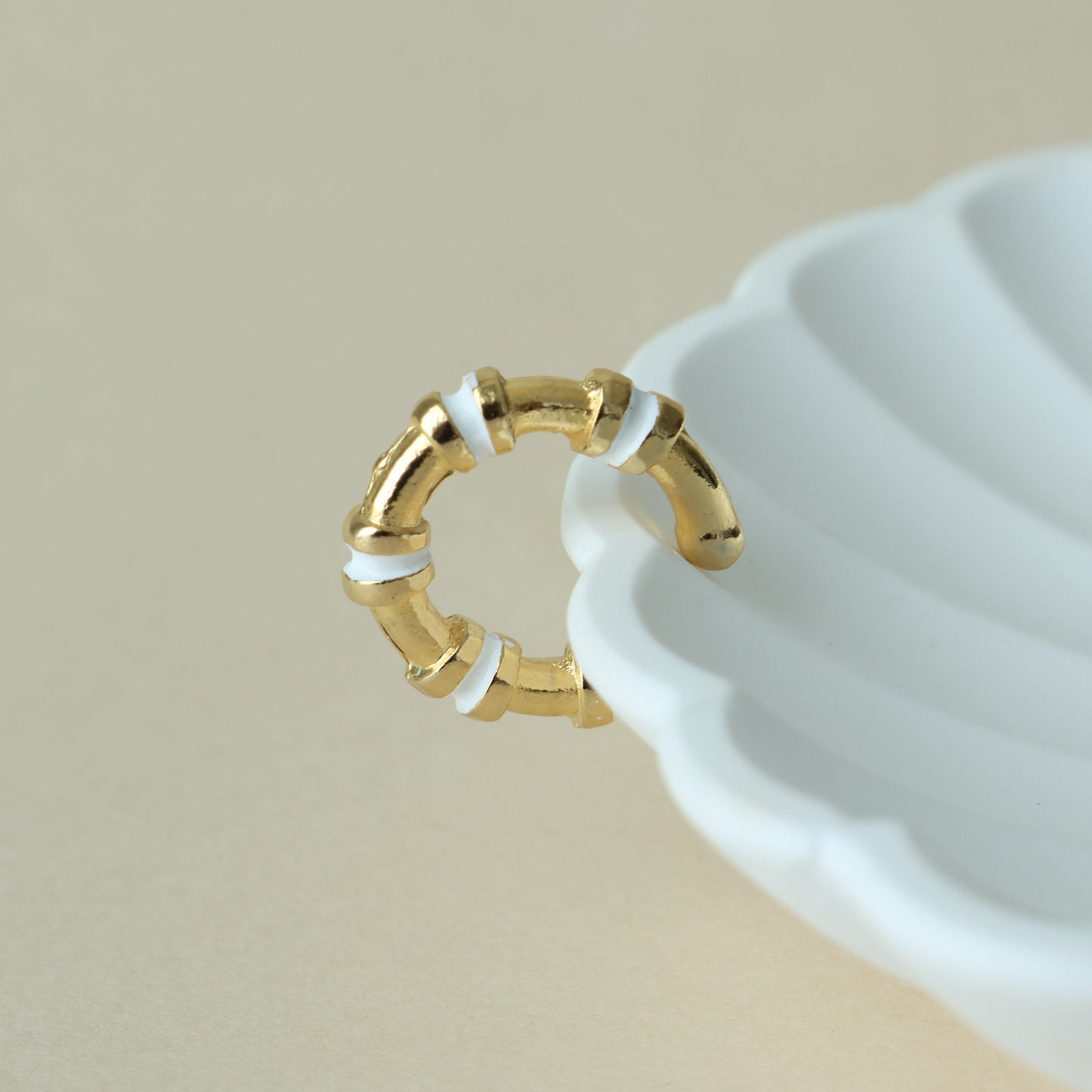 Gold Horseshue Ear Cuff