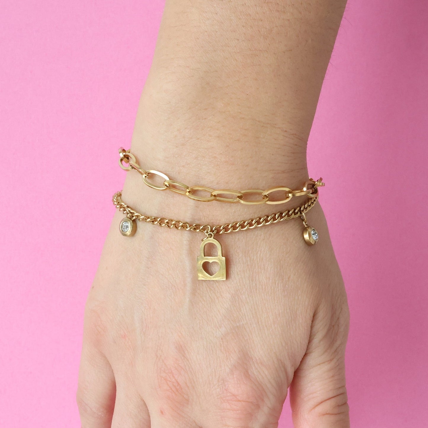 Double Chain Bracelet
