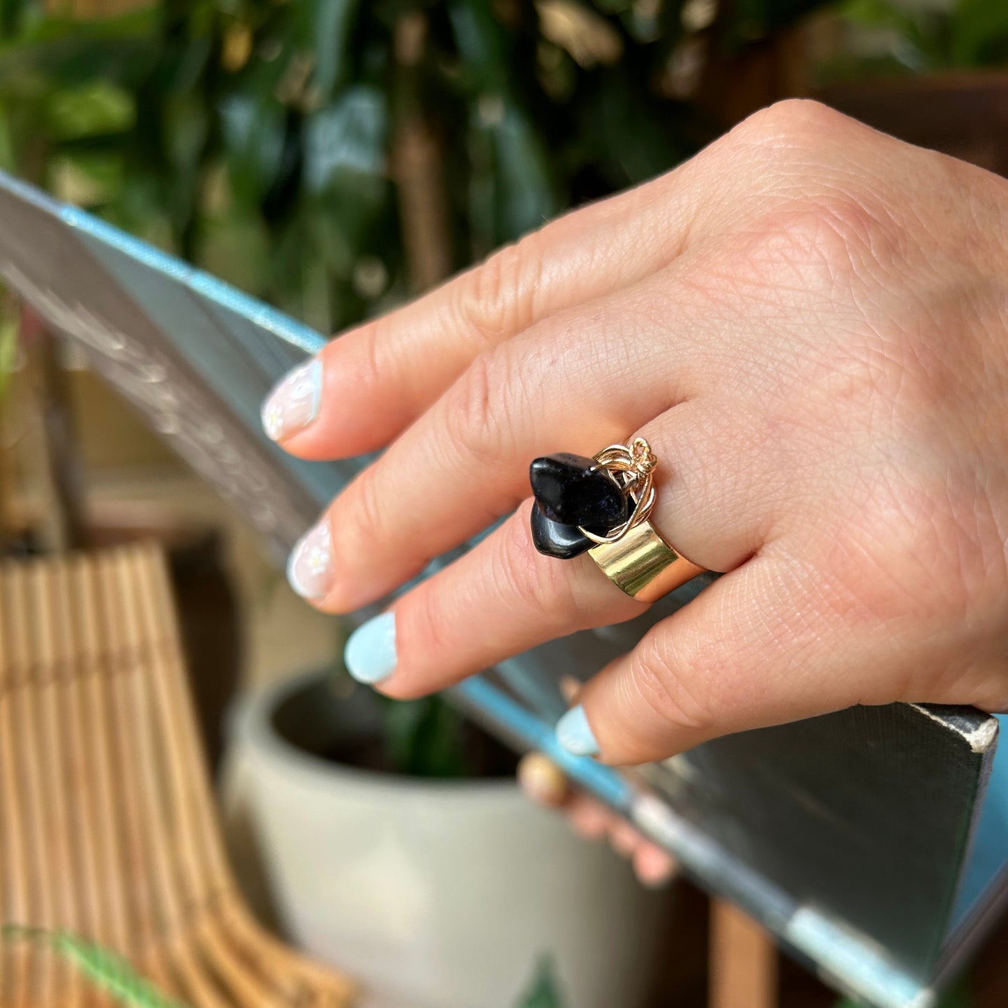 Natural Stone Ring