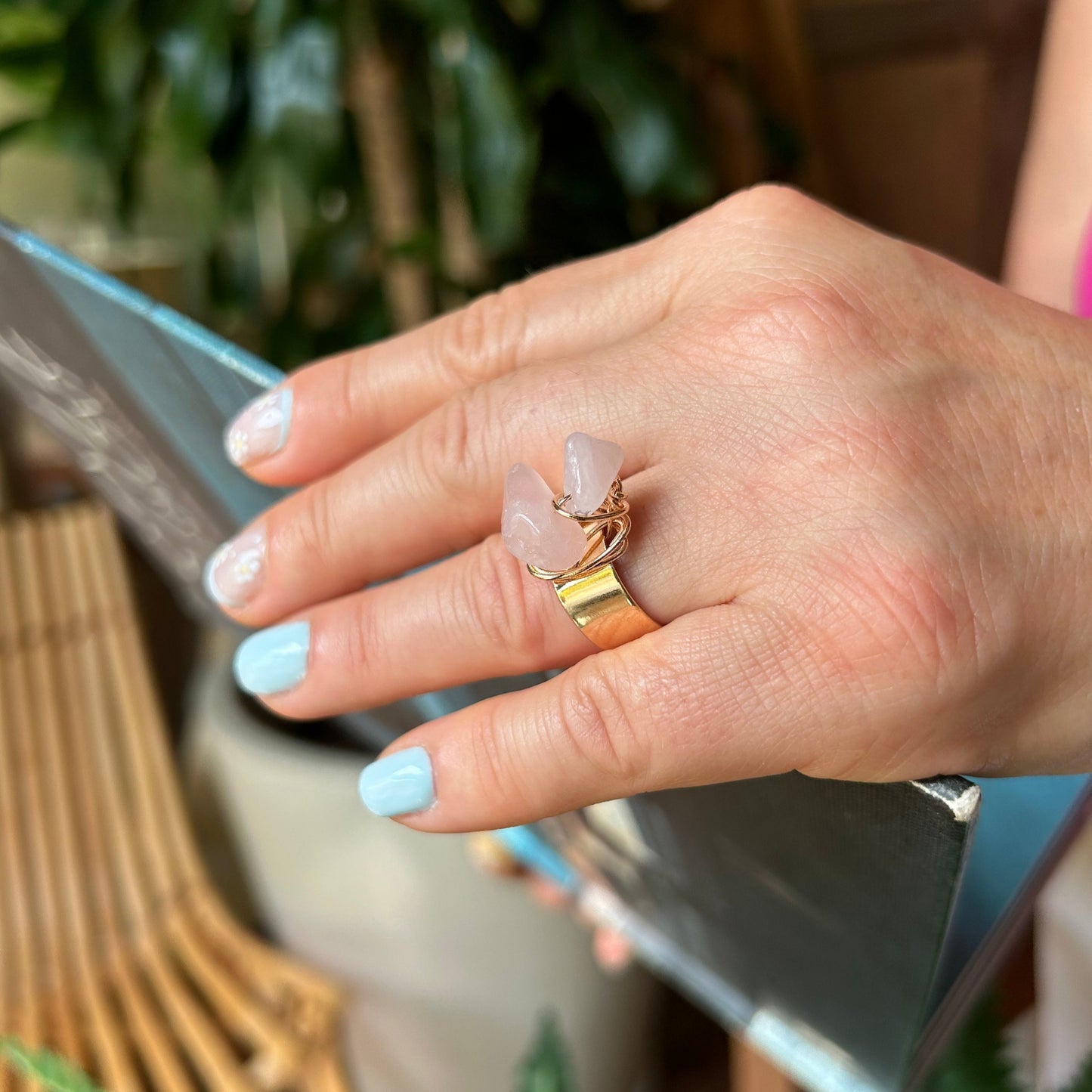 Natural Stone Ring