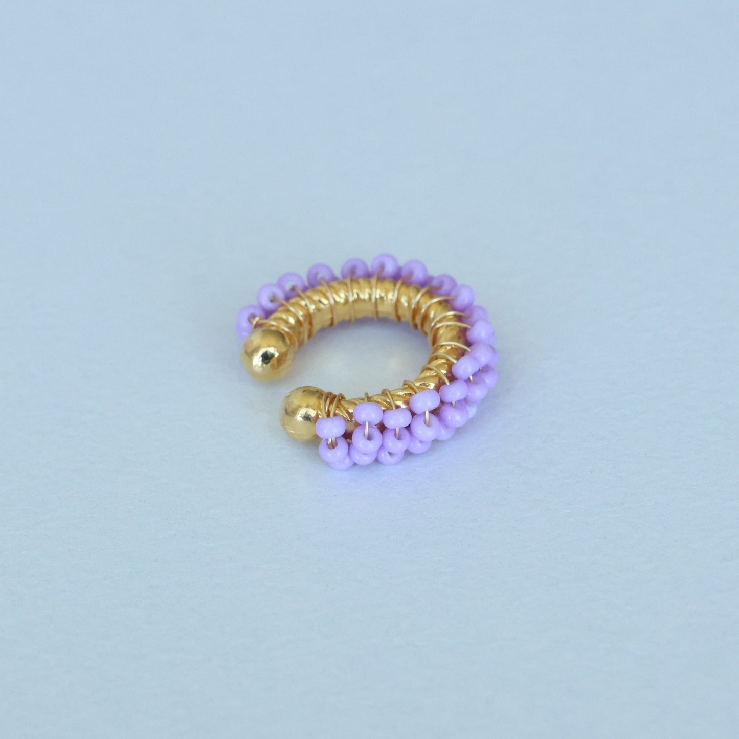 Seed Beads Ear Cuff