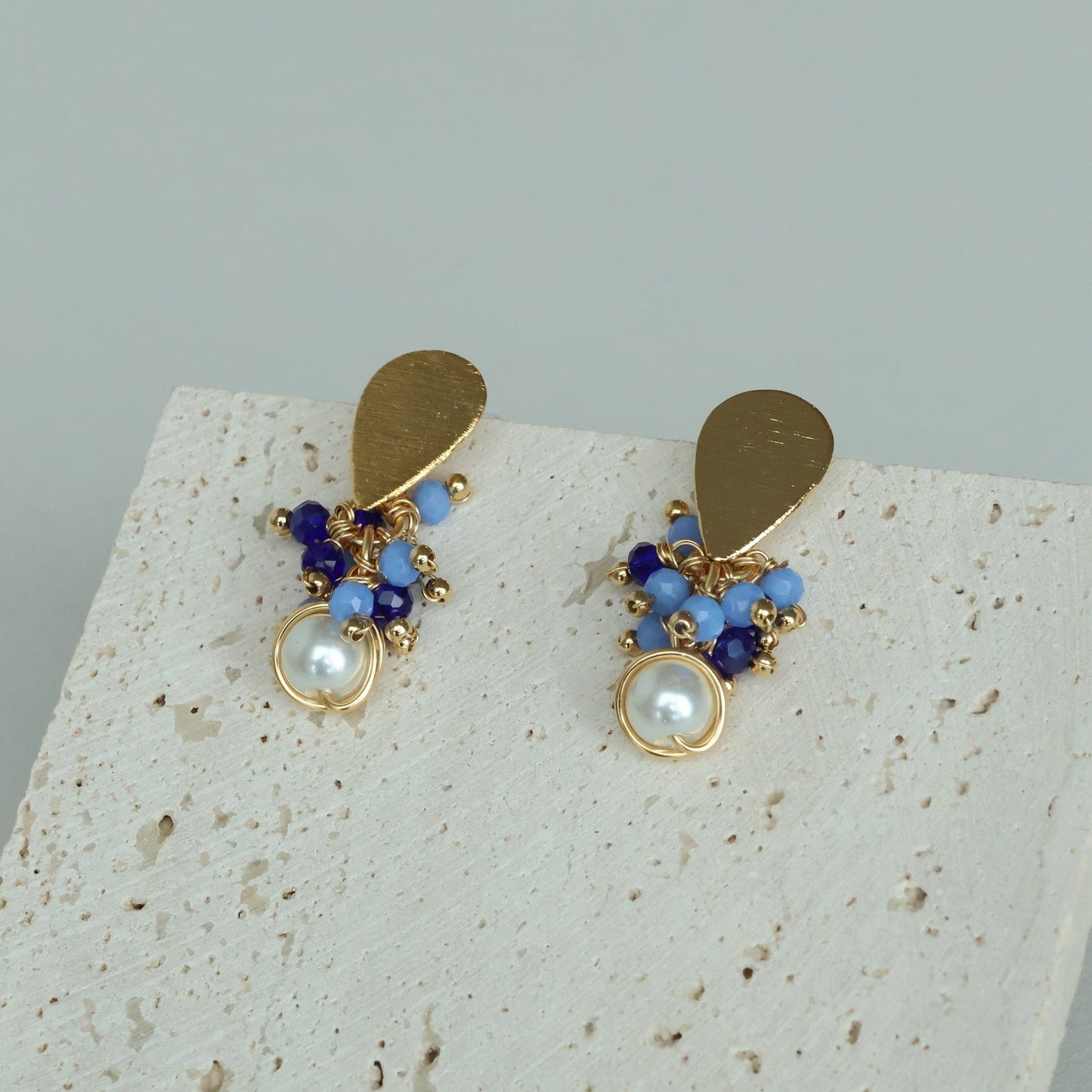 Multi Wire wrapped Earrings