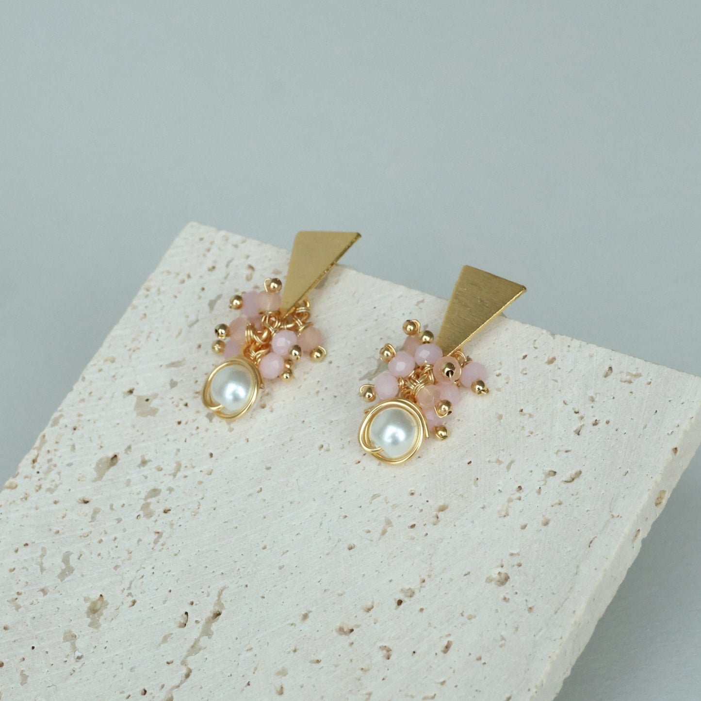 Multi Wire wrapped Earrings