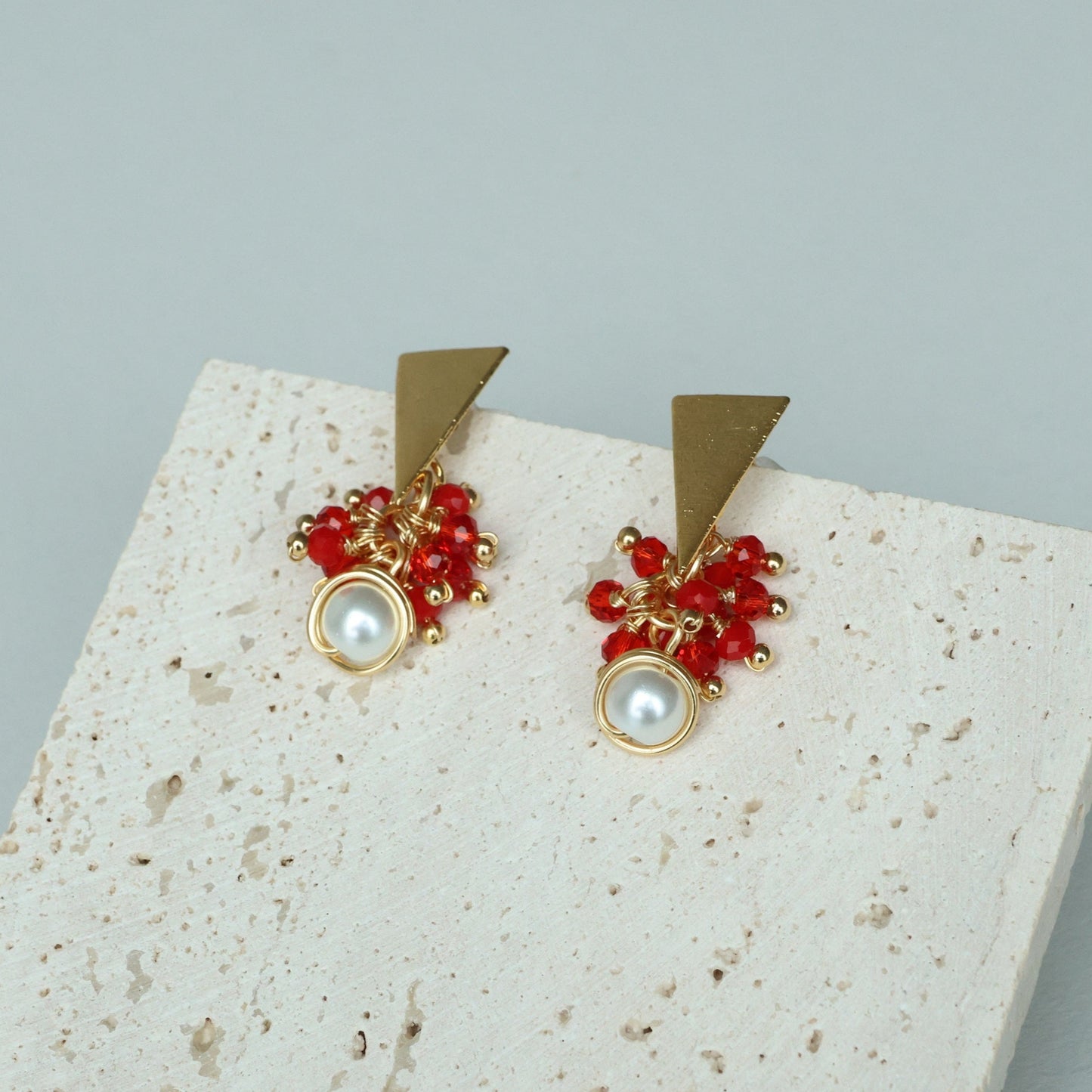 Multi Wire wrapped Earrings