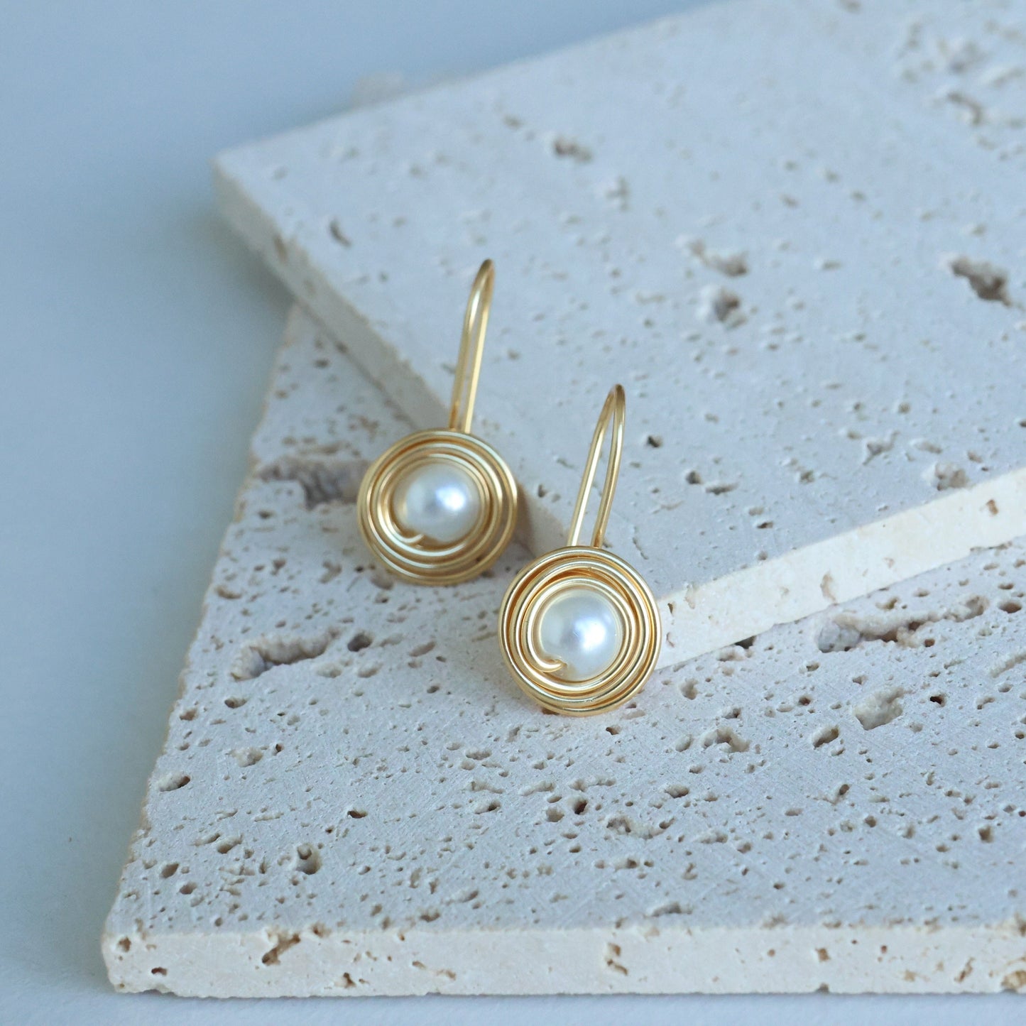 Natural Stone Earrings