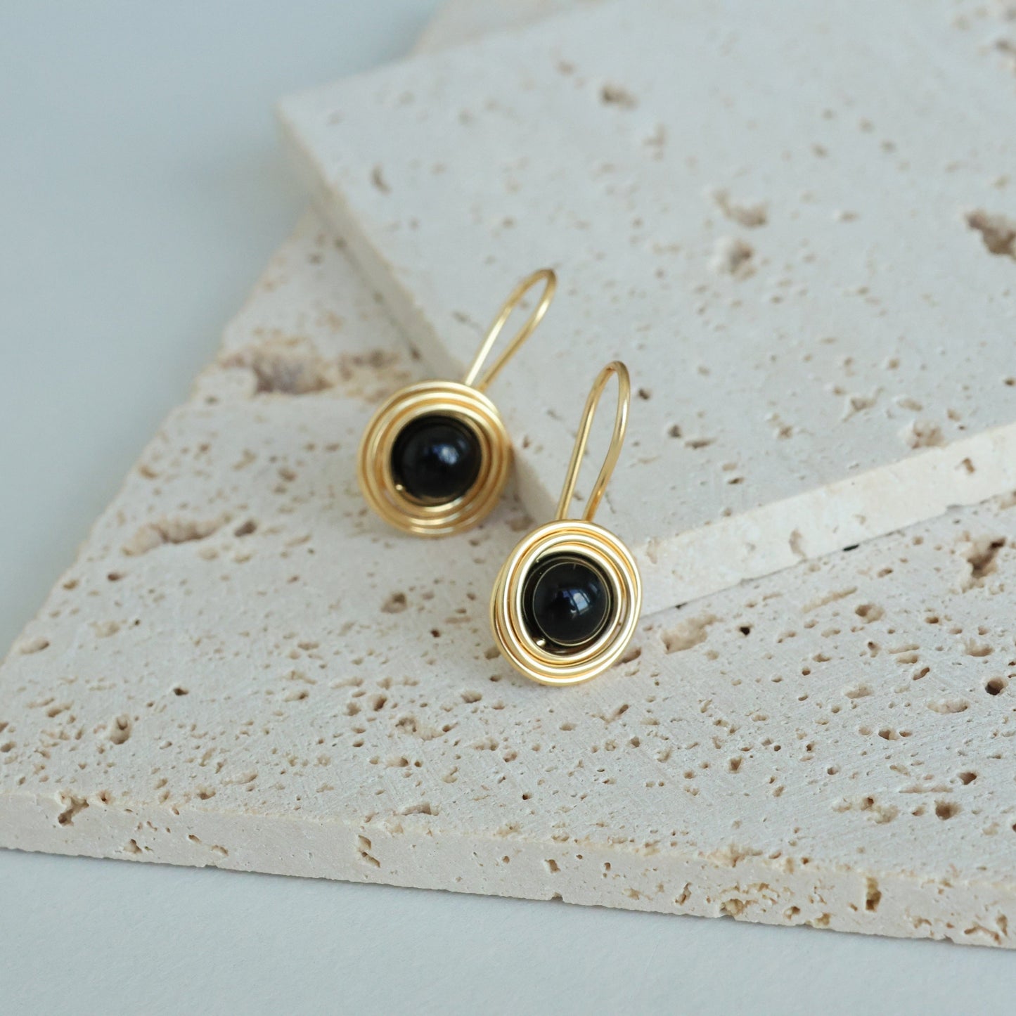 Natural Stone Earrings