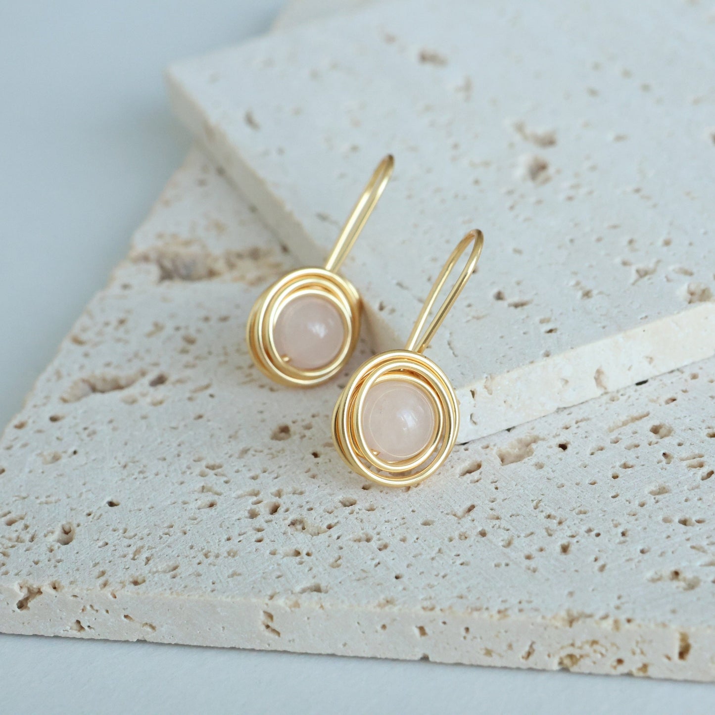 Natural Stone Earrings