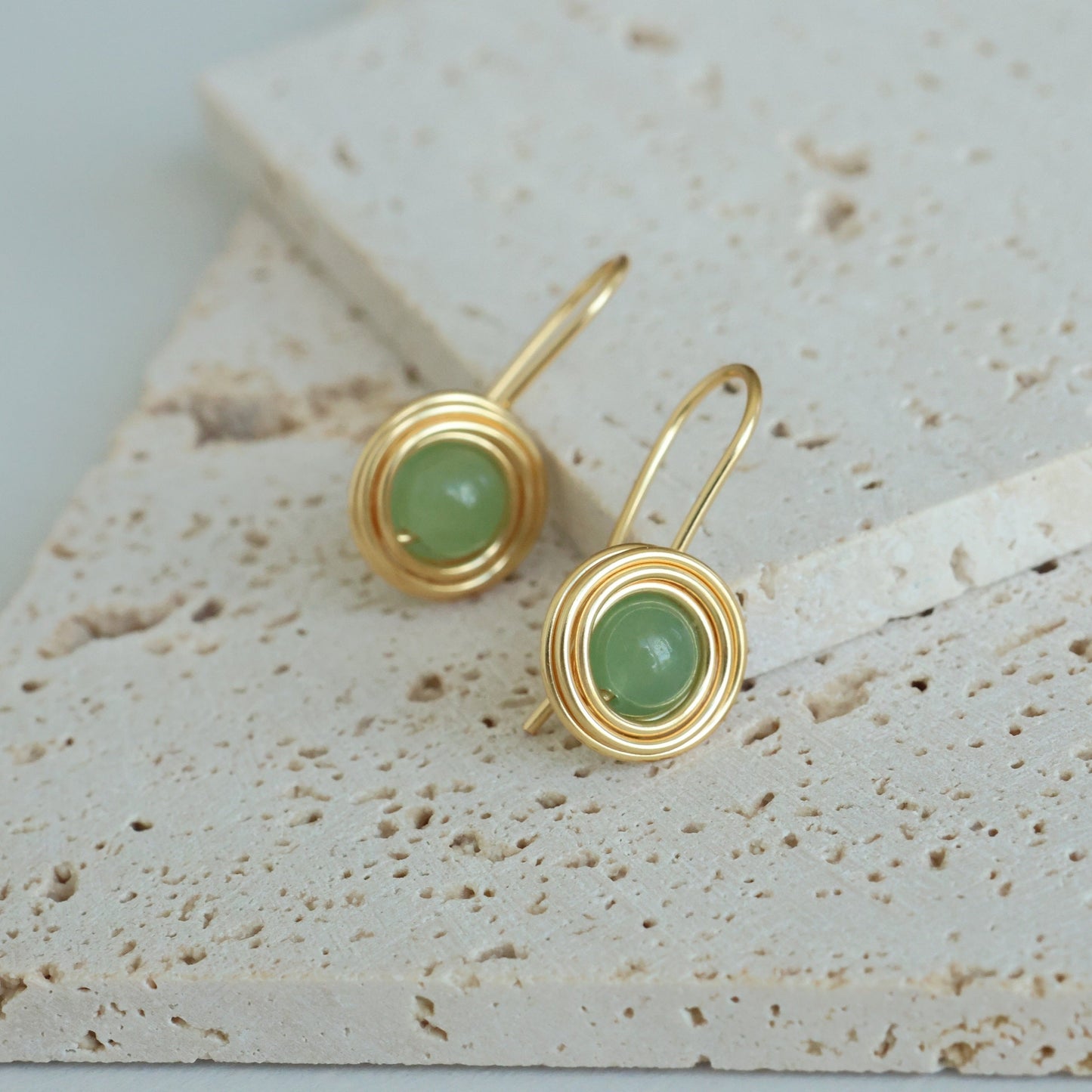 Natural Stone Earrings