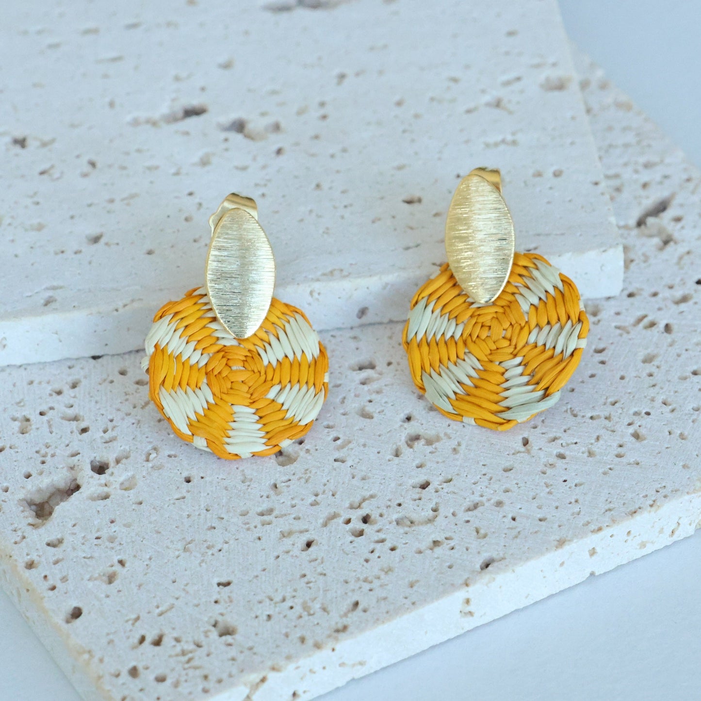 Petite Windflower Plantain Earrings