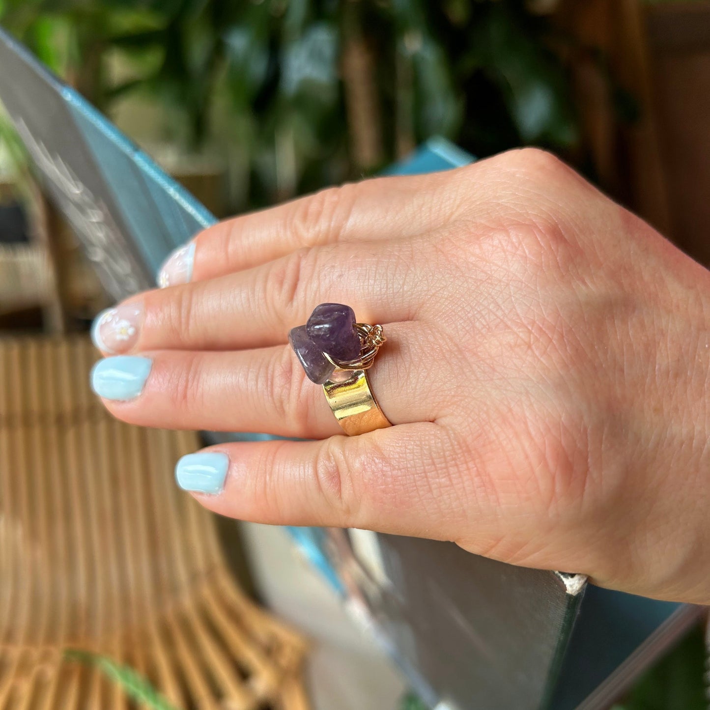 Natural Stone Ring