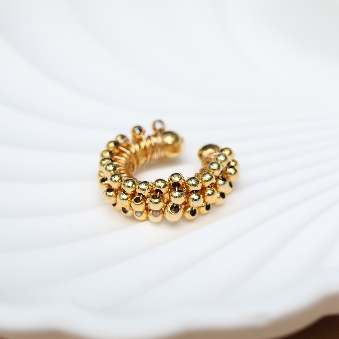 Seed Beads Ear Cuff