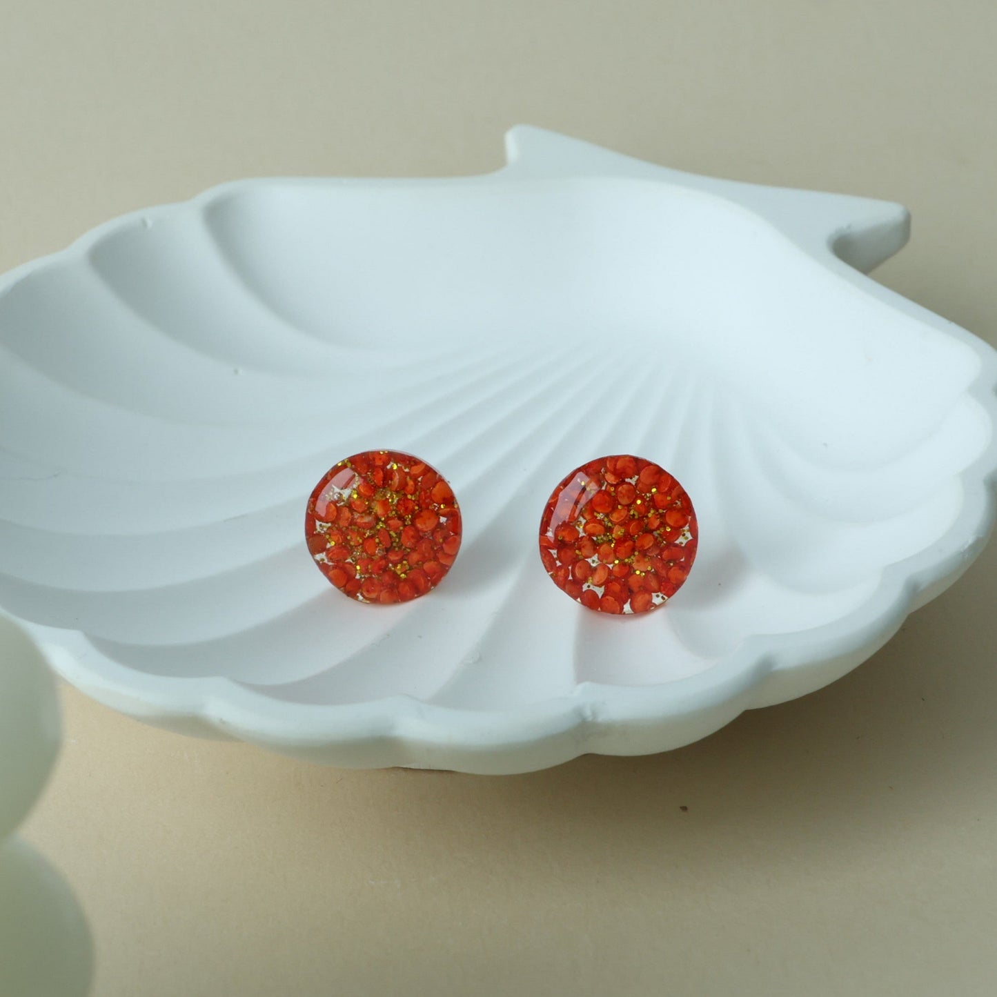 Full Color Quinua Seed Earrings