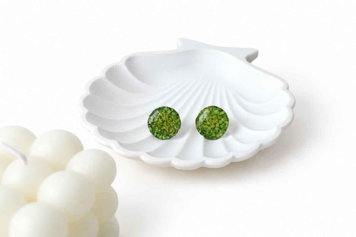 Full Color Quinua Seed Earrings