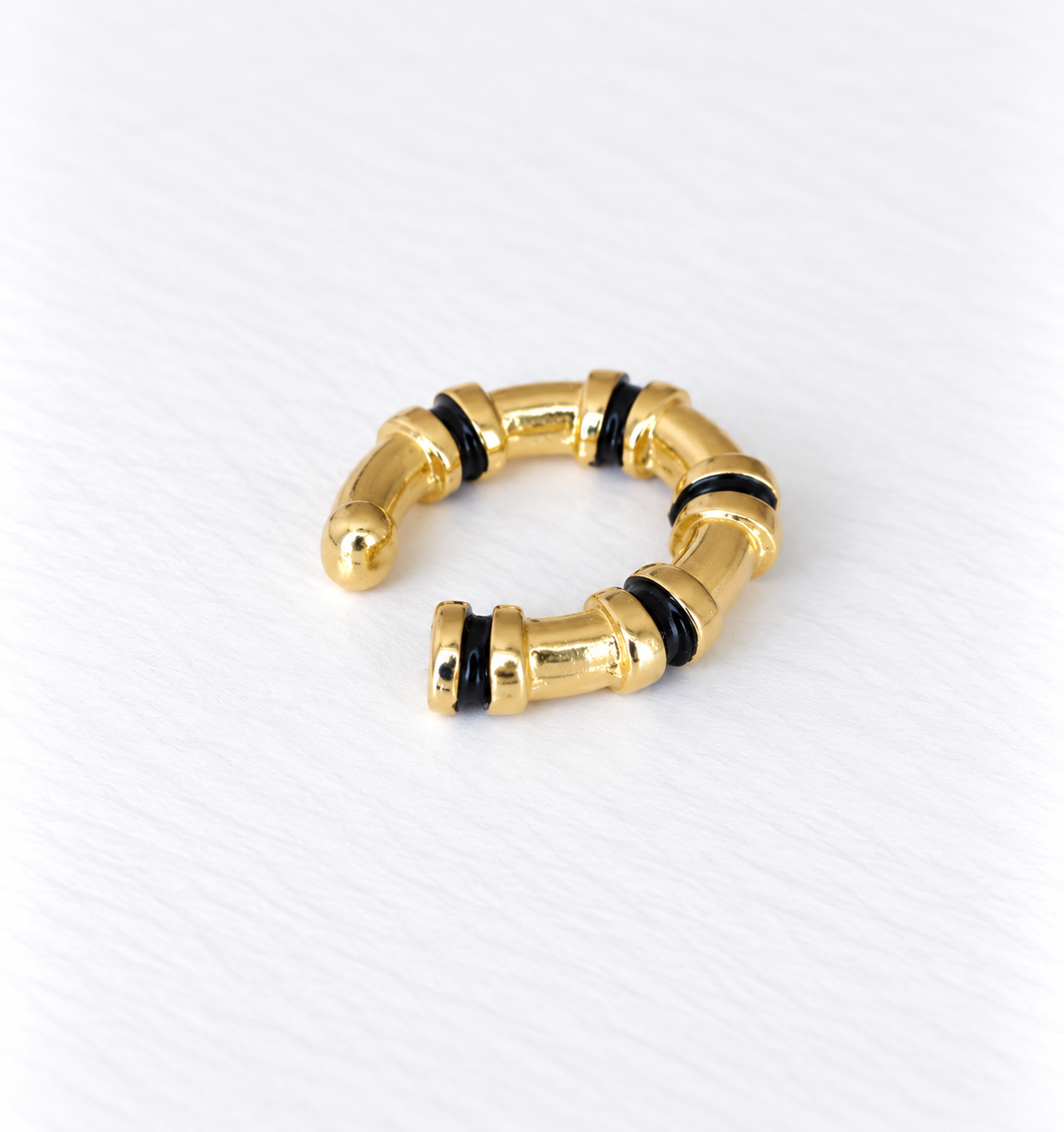 Gold Horseshue Ear Cuff