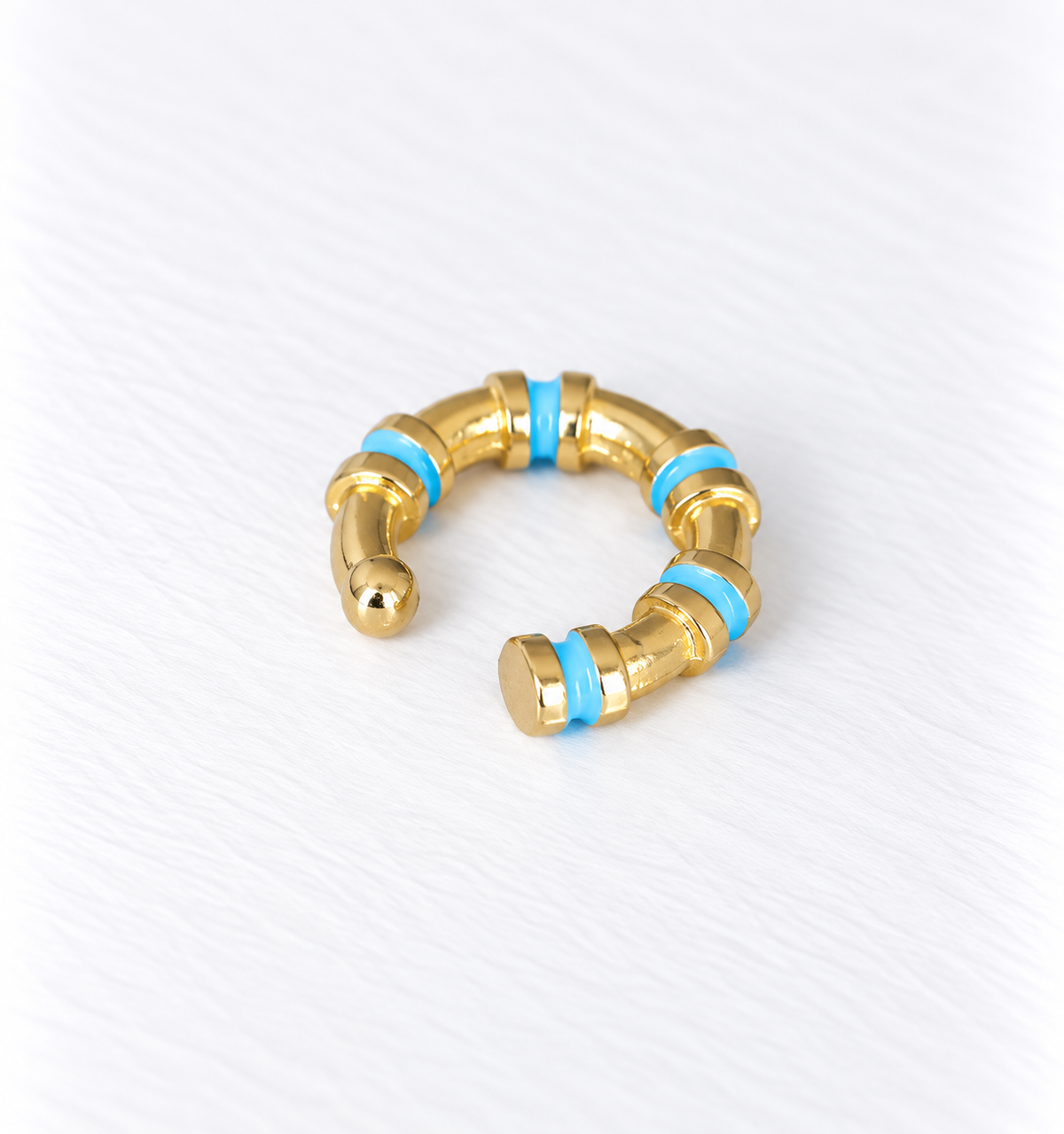 Gold Horseshue Ear Cuff