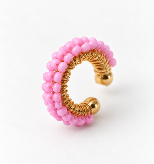 Seed Beads Ear Cuff