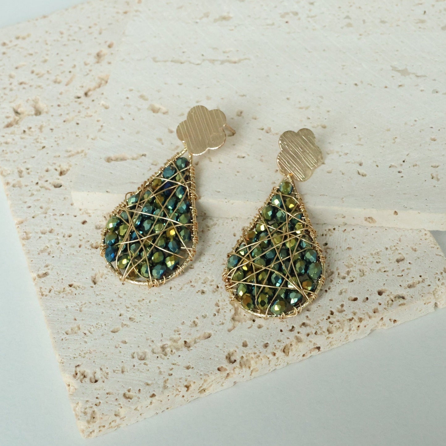 Wired Muranos Drop Earring