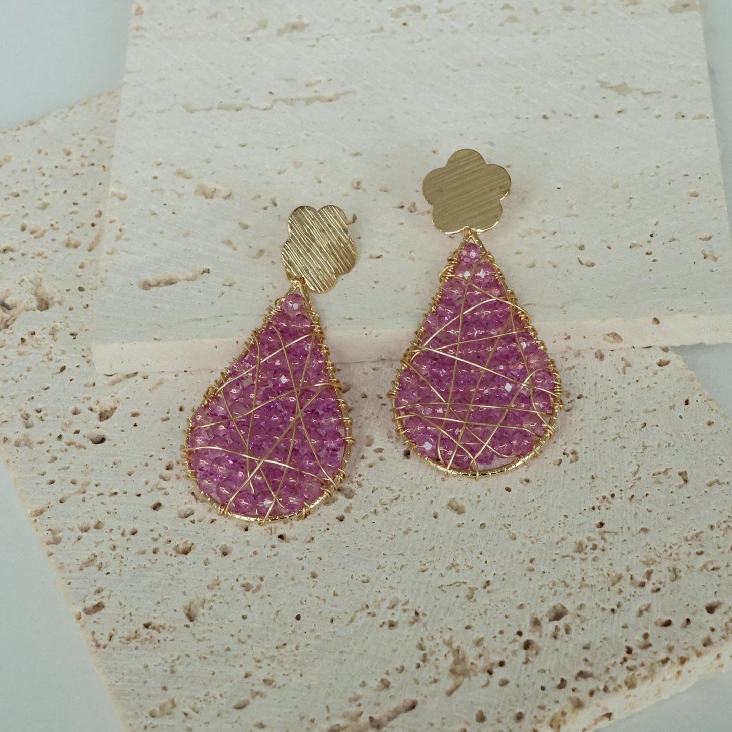 Wired Muranos Drop Earring
