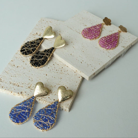 Wired Muranos Drop Earring