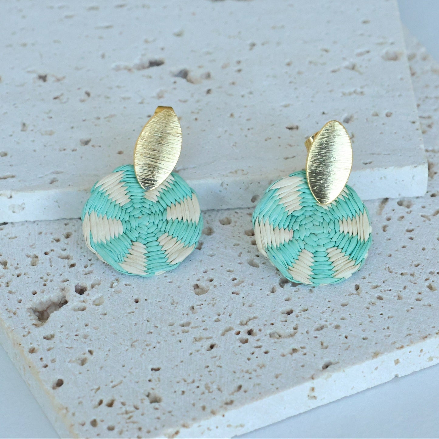 Petite Windflower Plantain Earrings