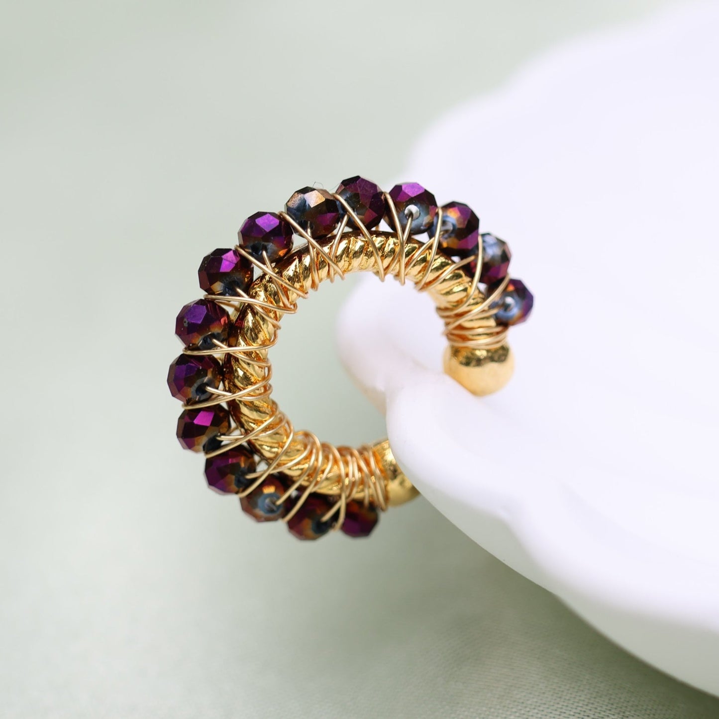 Murano Ear Cuff